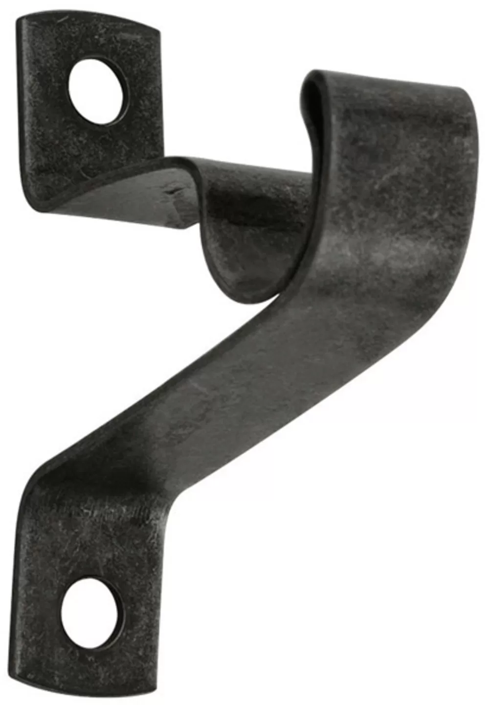 Kenney KN826/5 Black 3/4 Cafe Curtain Rod Bracket Window Decor