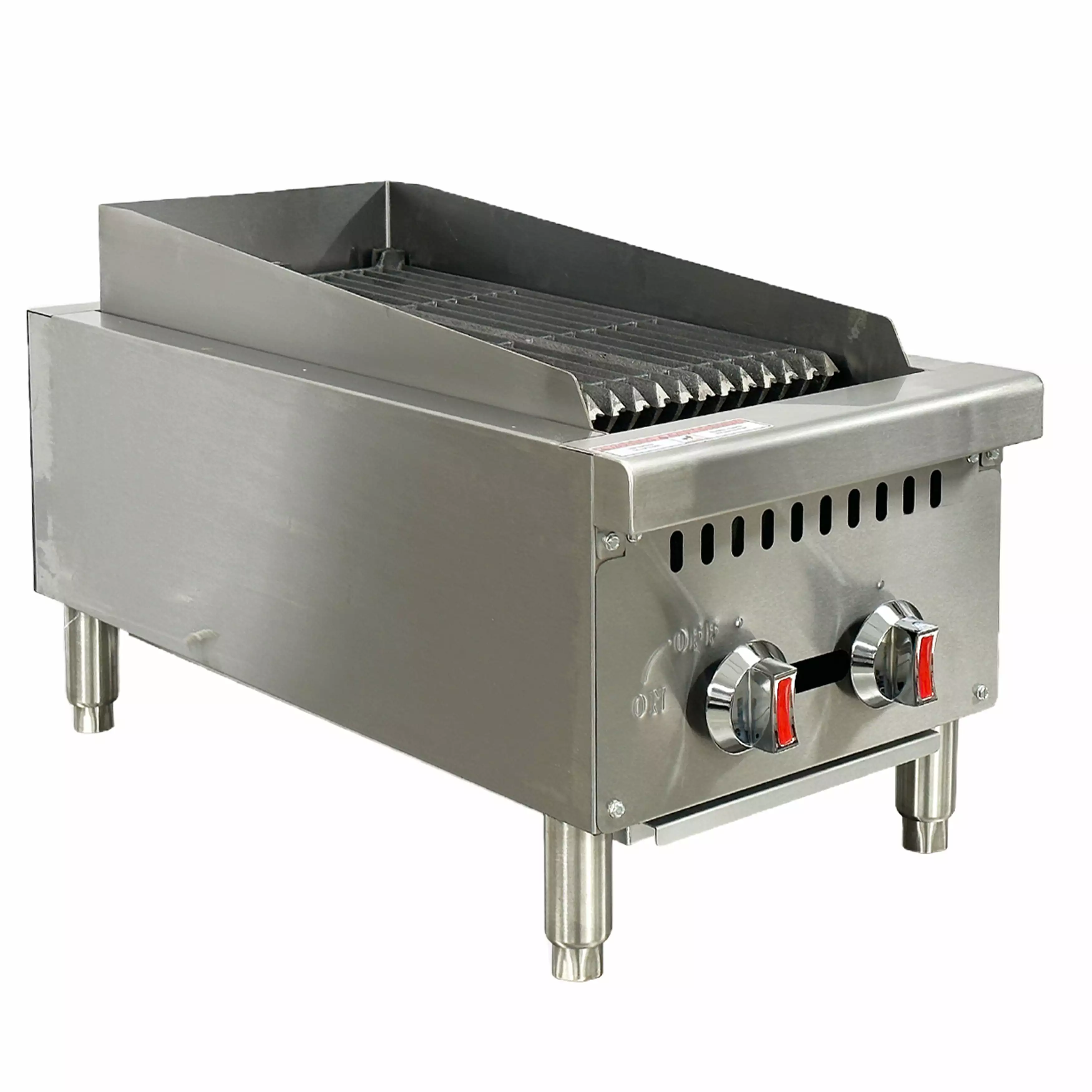 14 Commercial Broiler 40000 BTU Countertop Radiant Broiler NSF Certified ETL Elite Kitchen Supply