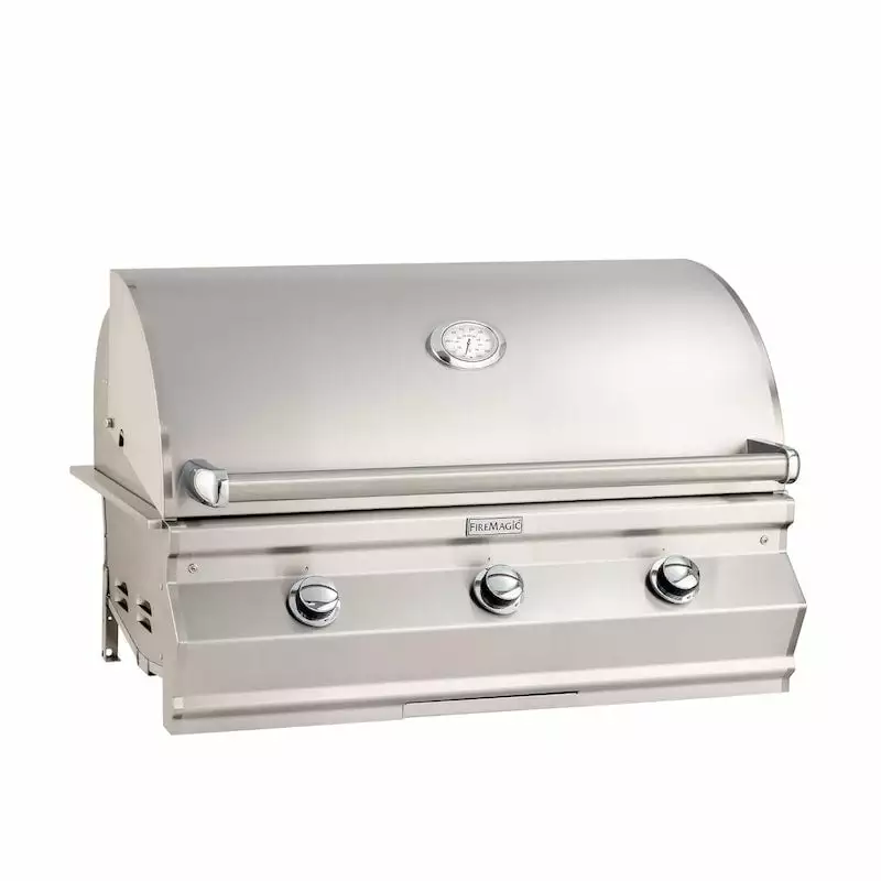 Fire Magic Choice C650I 36-Inch Built- Natural Gas Grill Analog Thermometer C650I