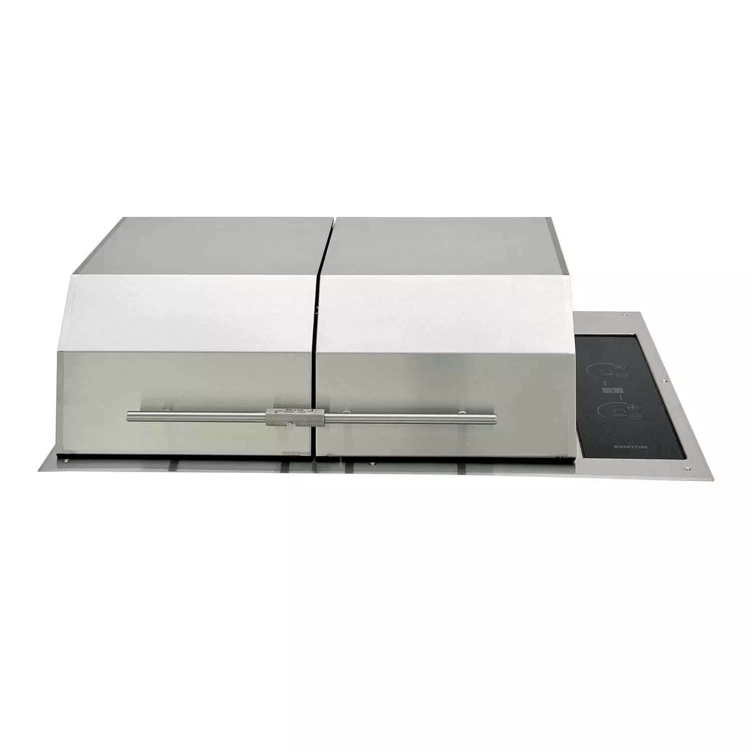 Kenyon Texan Two Zone Split Lid Built- 240V Electric Grill B70405WH