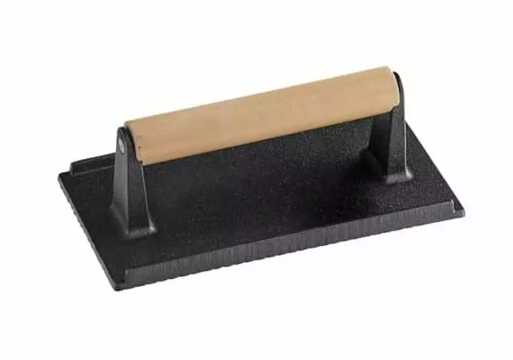 Soro Essentials Cast Iron Weight Steak Burger Press Rectangle Smashed Burger Press Grill Press