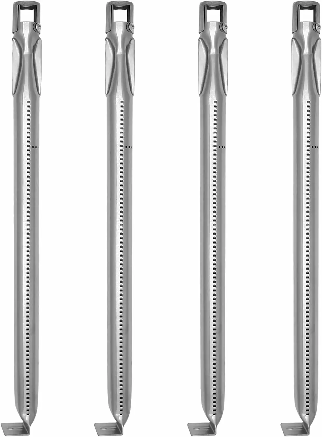 Set 4 Stainless Steel Straight Burner Tubes Blackstone 36 Inch Griddle Brinkmann