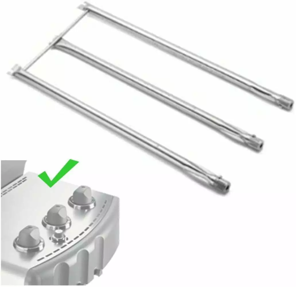 Weber 67820 3 Burner Tube Set Genesis 300 Series Grills 2008-2010 34-1/4 Inch