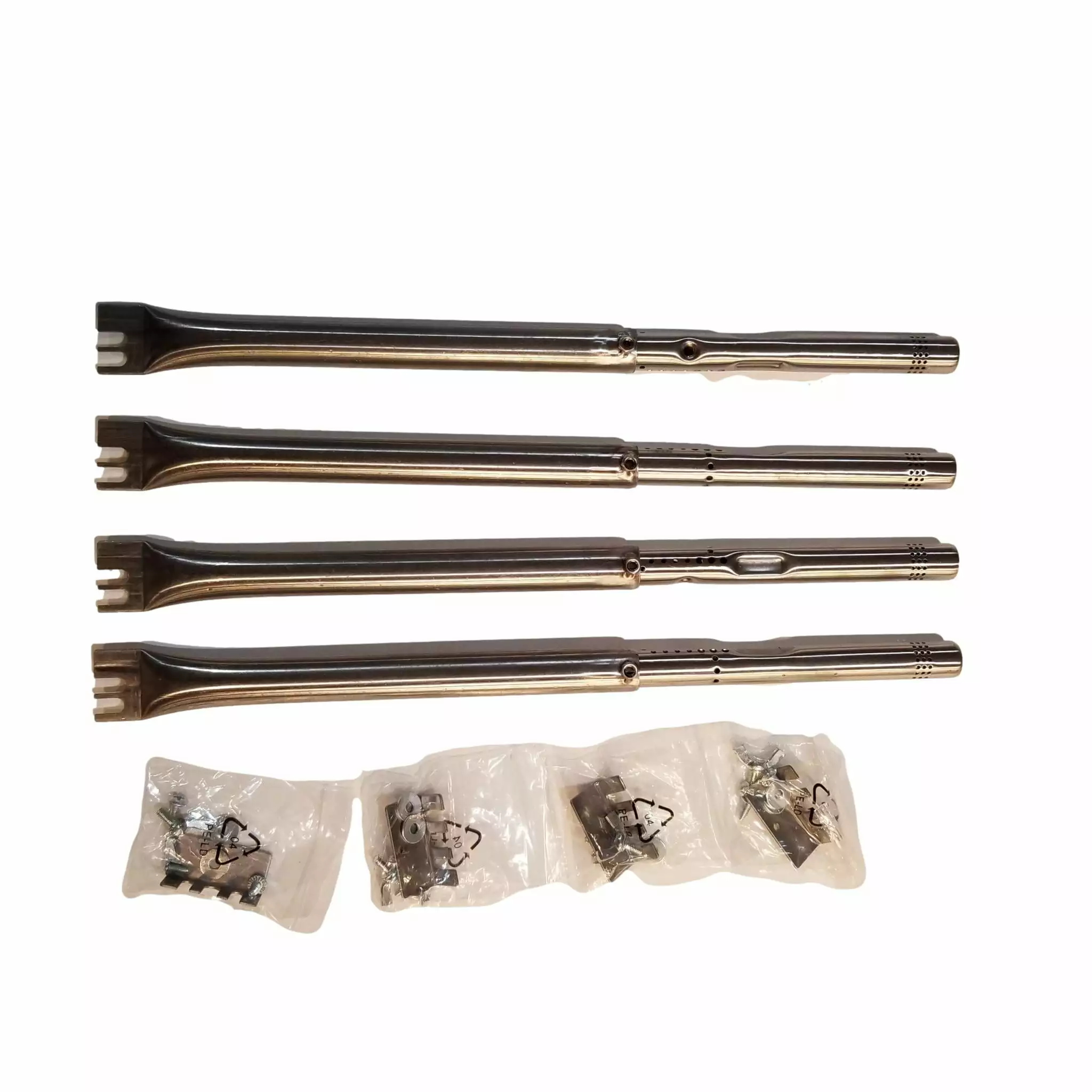 Set 4 Universal Burners and Three Crossover Channels Charbroil Functionality and Advantage Series Grills Quickflame