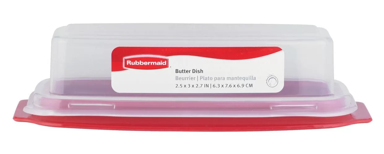 Rubbermaid 1777193 Servin Saver Butter Dish 1/4 Lb Airtight Container