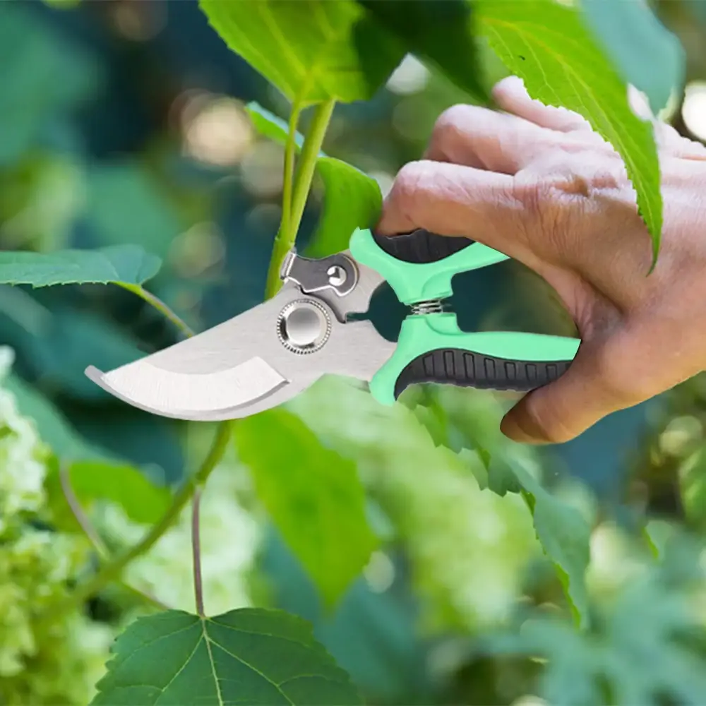 Luxury Bypass Pruning Shears Stainless Steel Blades Garden Trimming