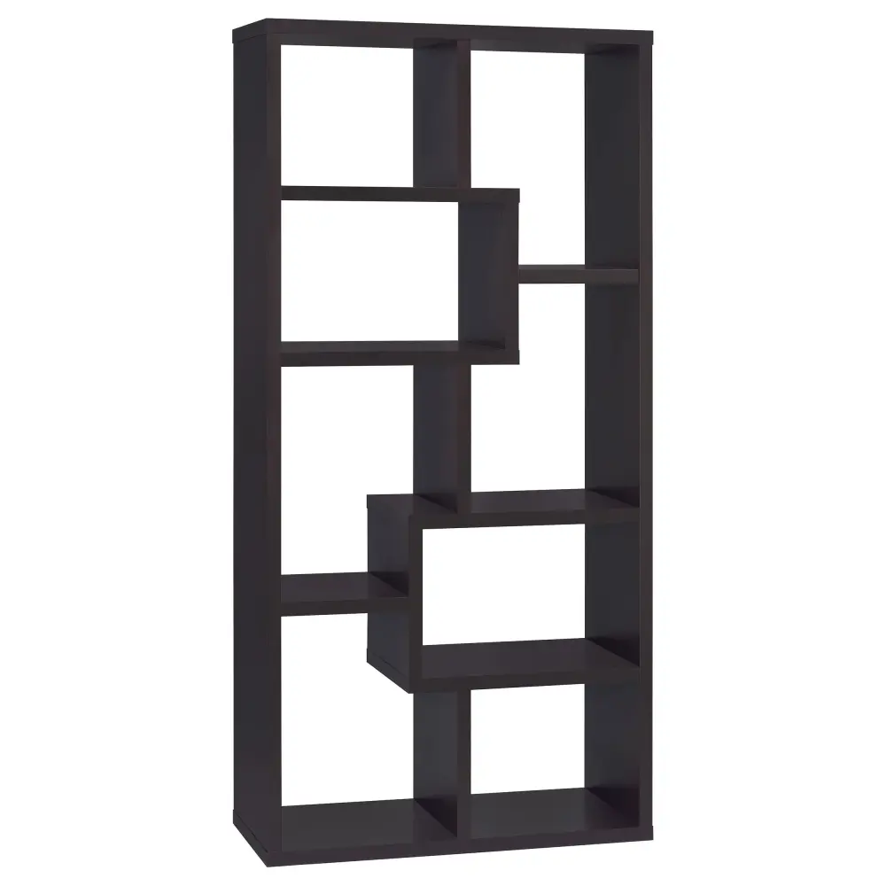 Diamond Modern Furniture COA Bookcases 5+ Shelves 800264