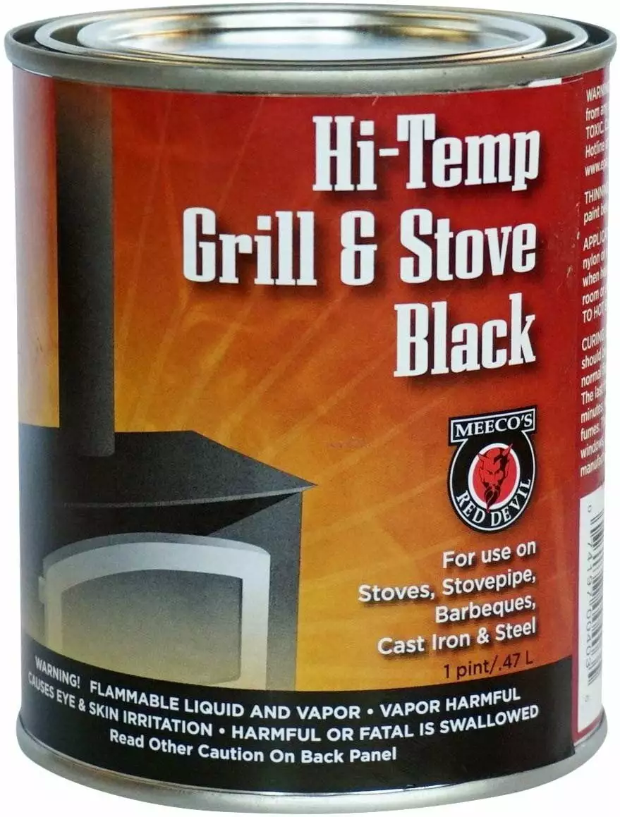 MEECO'S RED DEVIL 403 Hi-Temp Grill and Stove Black
