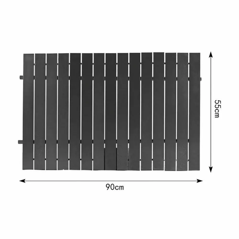 Aluminum Alloy Foldable Camping Trolley Tabletop Board Wagon Trailer Cover Durable and Lightweight