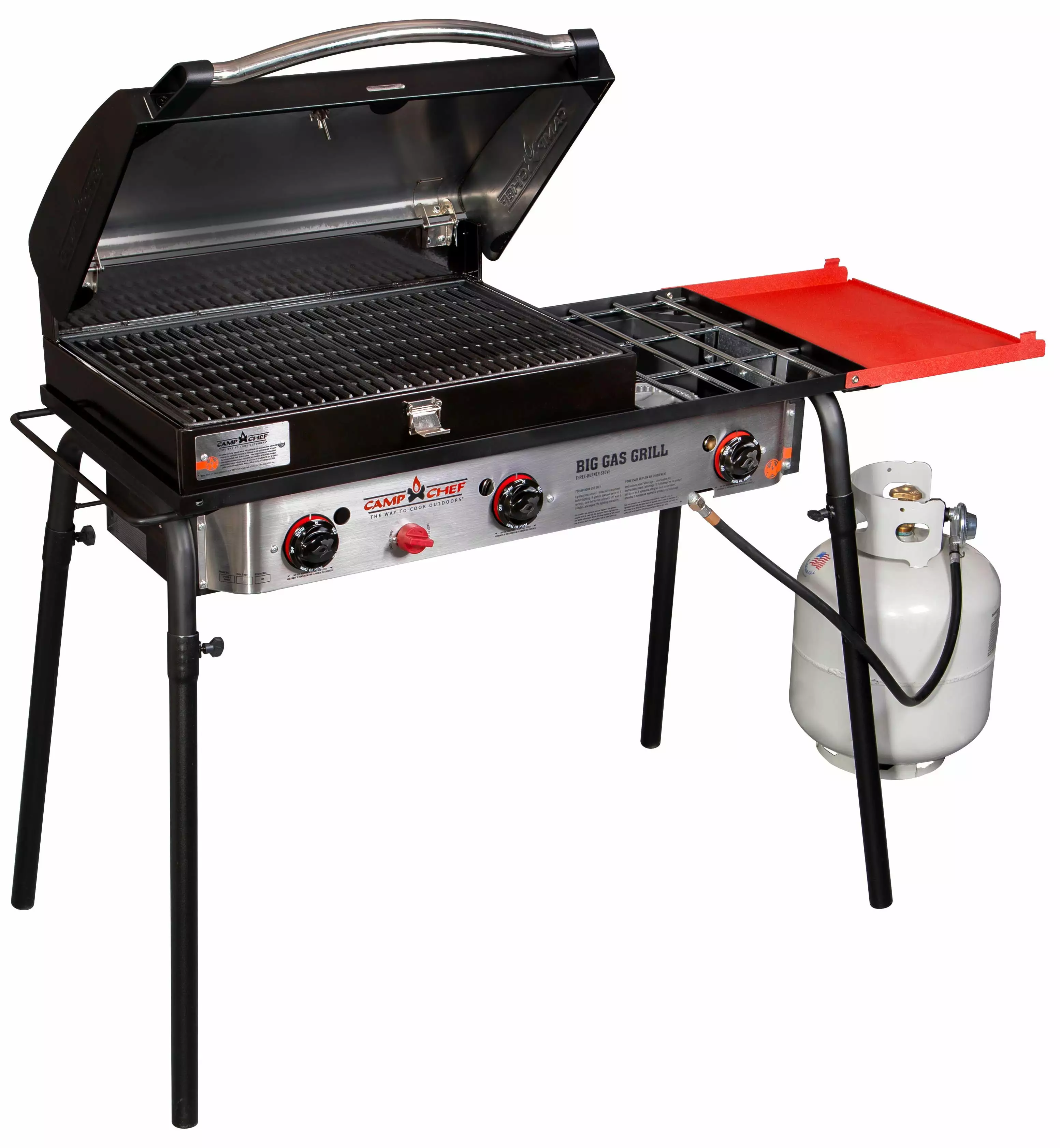 Camp Chef Big Gas Grill 16 Outdoor Stove BBQ Box Accessory High Heat Cooking