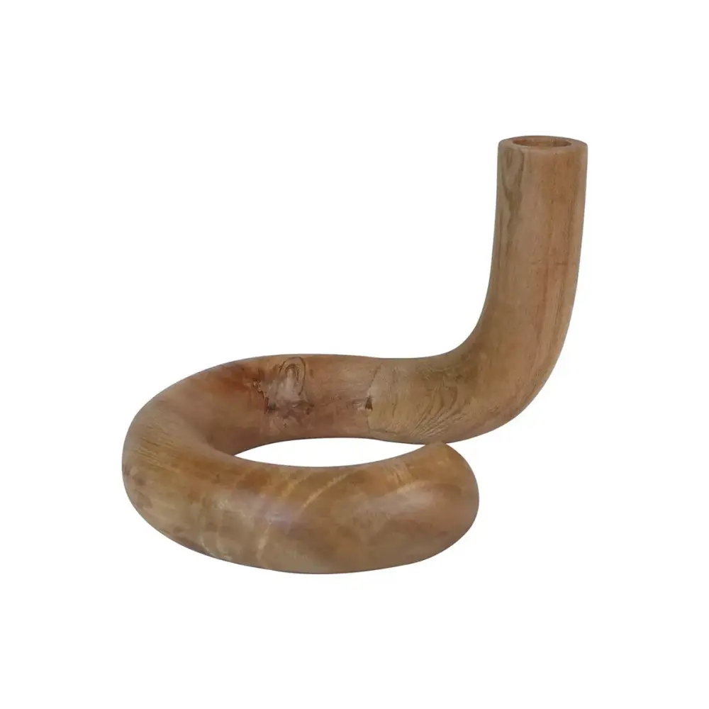 Arlo Pure Wood Candle Holder