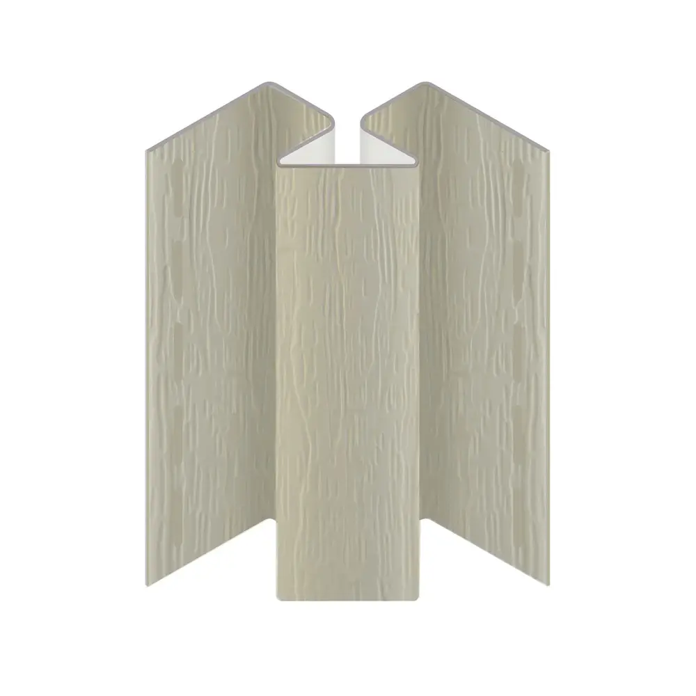 Vinyl Inside Corner Trim (CIC) Sandalwood Color, 10' x 3/4" x 1-3/8"