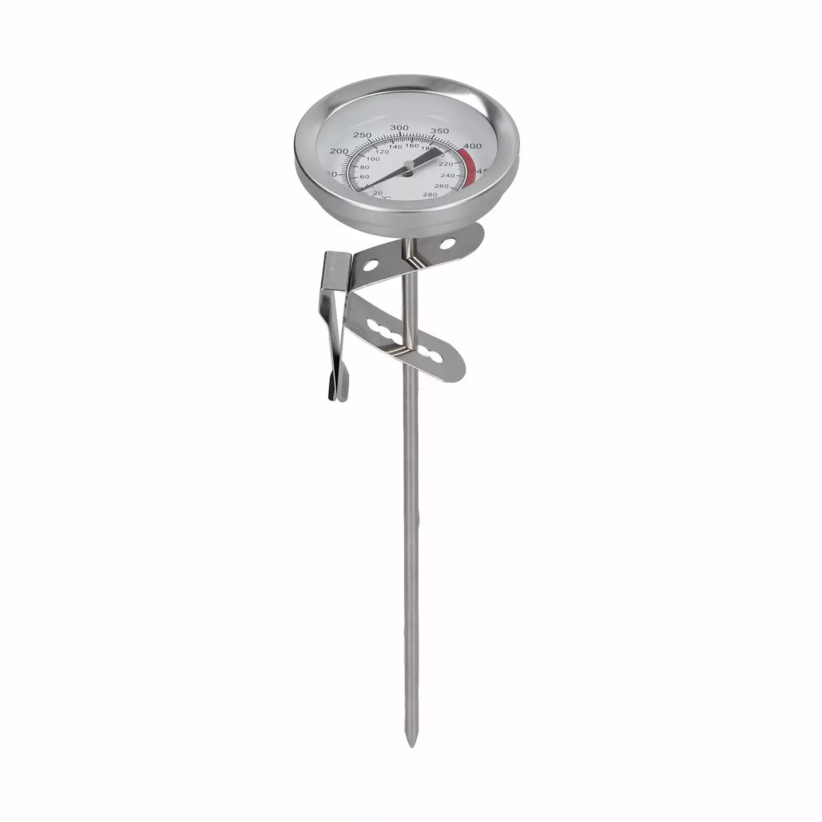 Candy Thermometer Pot Clip Stainless Steel Frying Thermometer Milk Tea Coffee Fryer BBQ Grill LIZEALUCKY