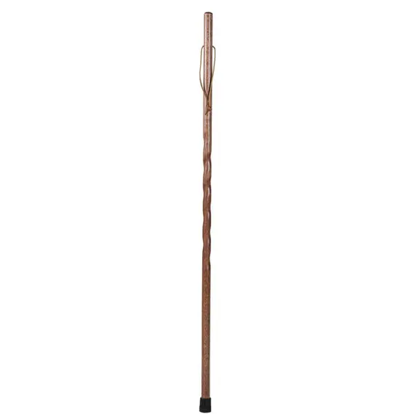 Brazos 602-3000-1360 Twisted Trekker Walking Cane Red Outdoor Use Brazos Walking Sticks