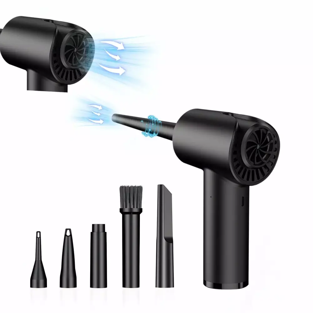 Dopebox 2024 Wireless Mini Vacuum Cleaner Car Home Suction and Blowing Function All Purpose Cleaner