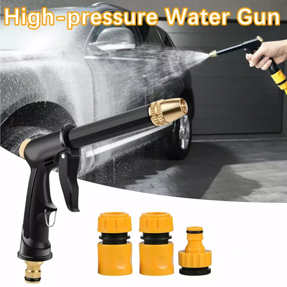 High Pressure Water Pipe Car Washing Three Joints Versatile Cleaning