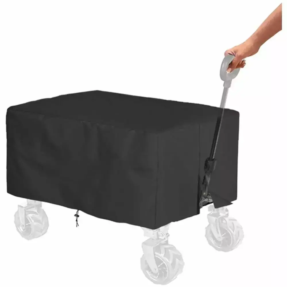 Ana Folding Garden Wagon Cart Cover Sun Shade Waterproof Dustproof Trolley Cover 1375661cm