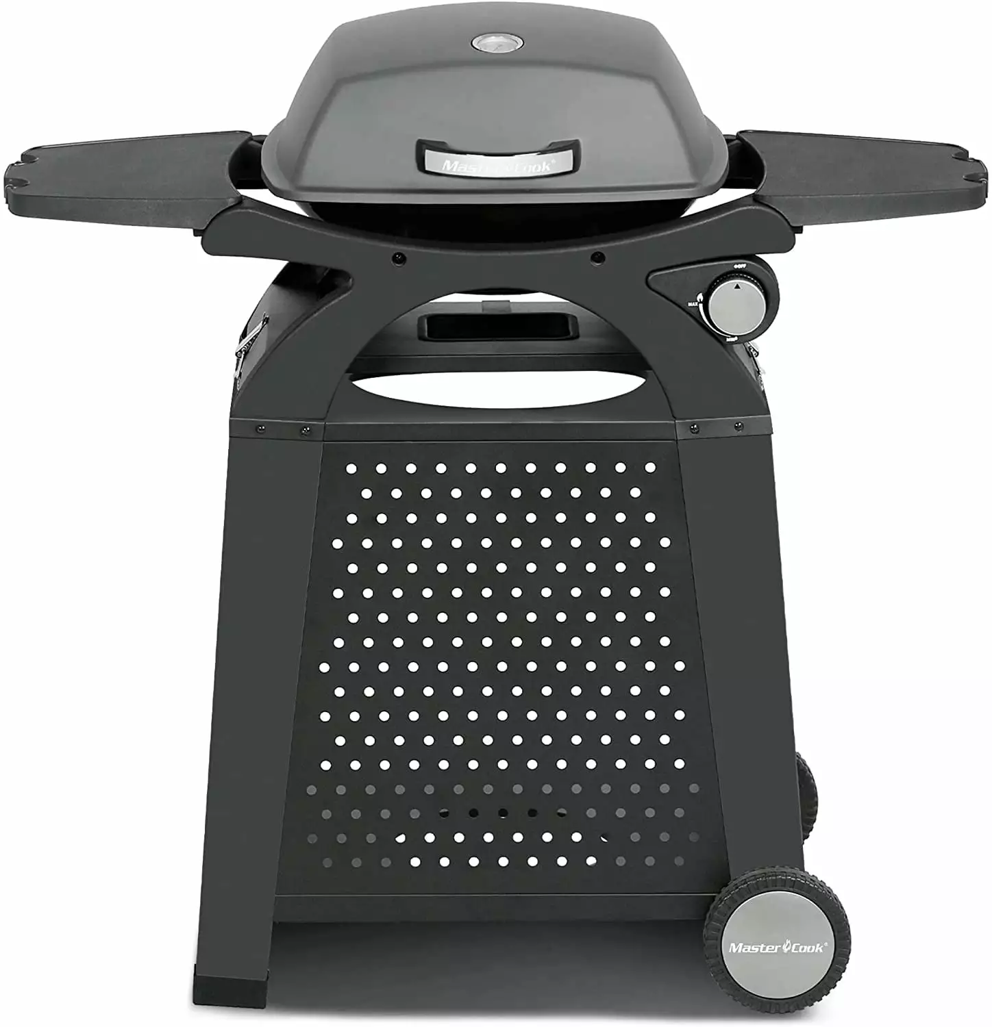 Propane Gas Grill Travel-Friendly Tabletop Barbecue Grill Cart Patio Camping