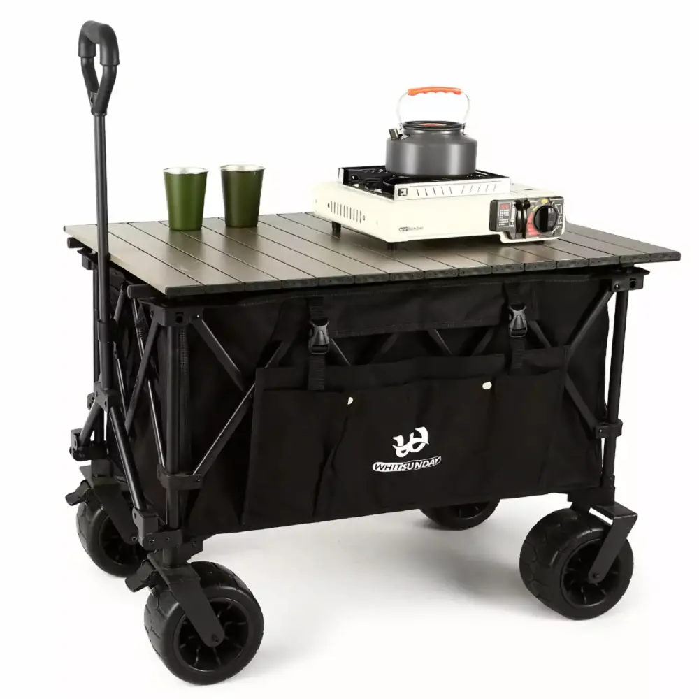 Whitsunday Moko Space-saving Plus Outdoor Camping Garden Folding Collapsible Wagon Cart