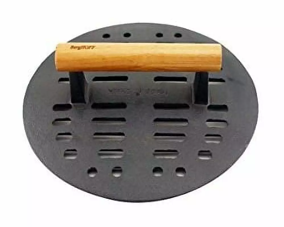 BergHOFF Cast Iron Slotted Steak Press