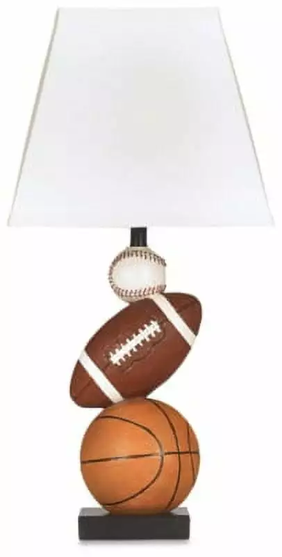 Ashley Casual Nyx Table Lamp Brown Orange Signature Design Signature Design by Ashley