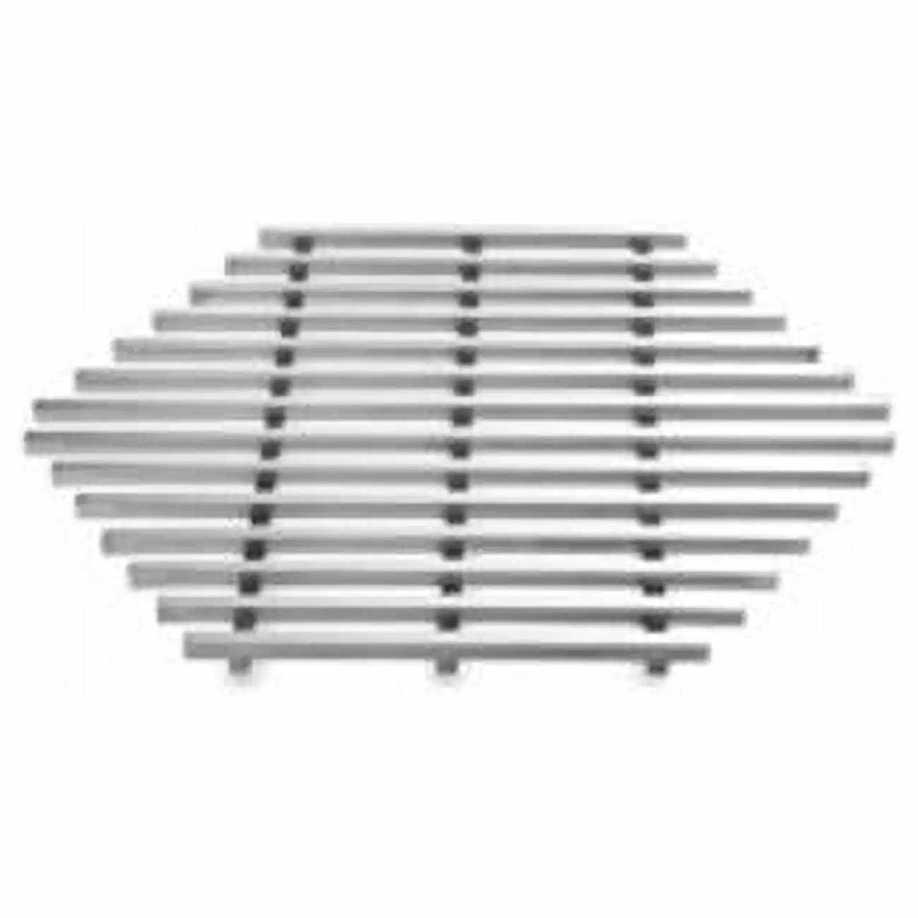 Rosseto Serving Solutions SM224 Medium Honeycomb Monitor Grill Stainless Steel