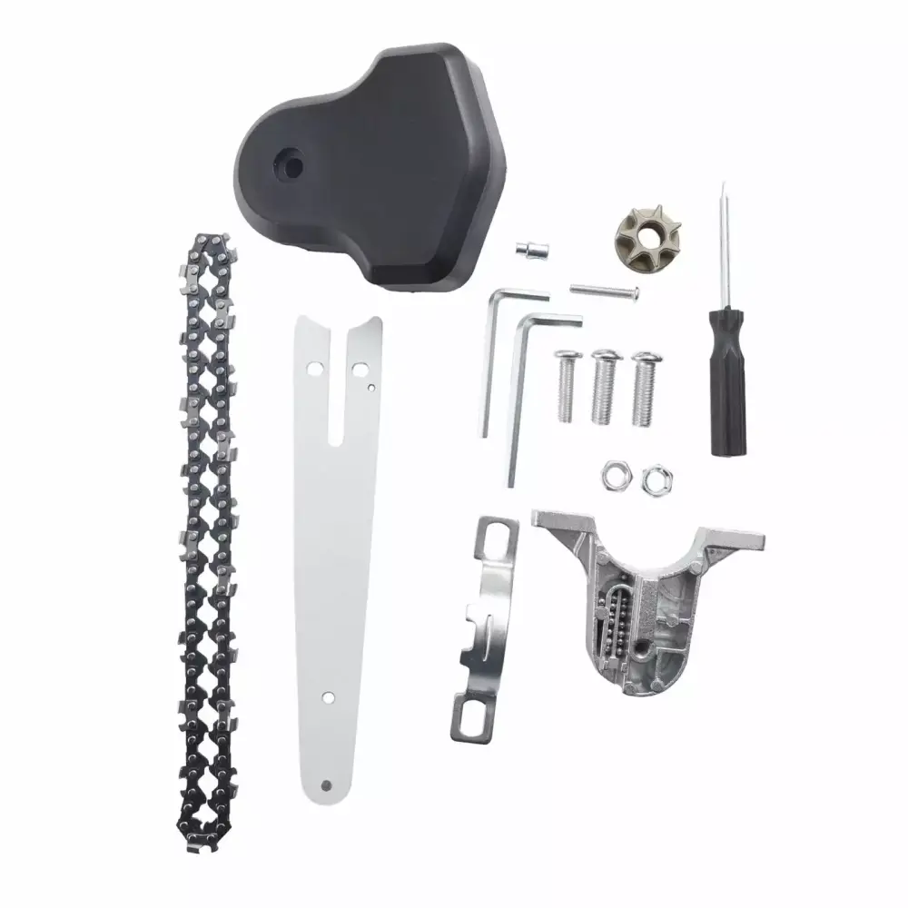 oshhnii 6 Inch Angle Grinder Chainsaw Attachment Handheld Chain Saw Conversion 4