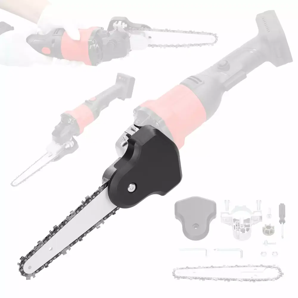 6-Inch Angle Grinder Chainsaw Conversion Kit Multifunction Woodworking 6