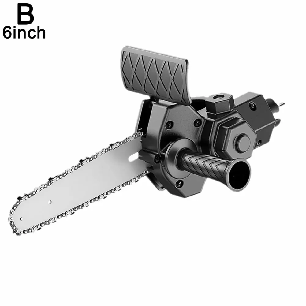 4/6 Inch Travel-Friendly Electric Drill Modified to Chainsaw Power Tool 4