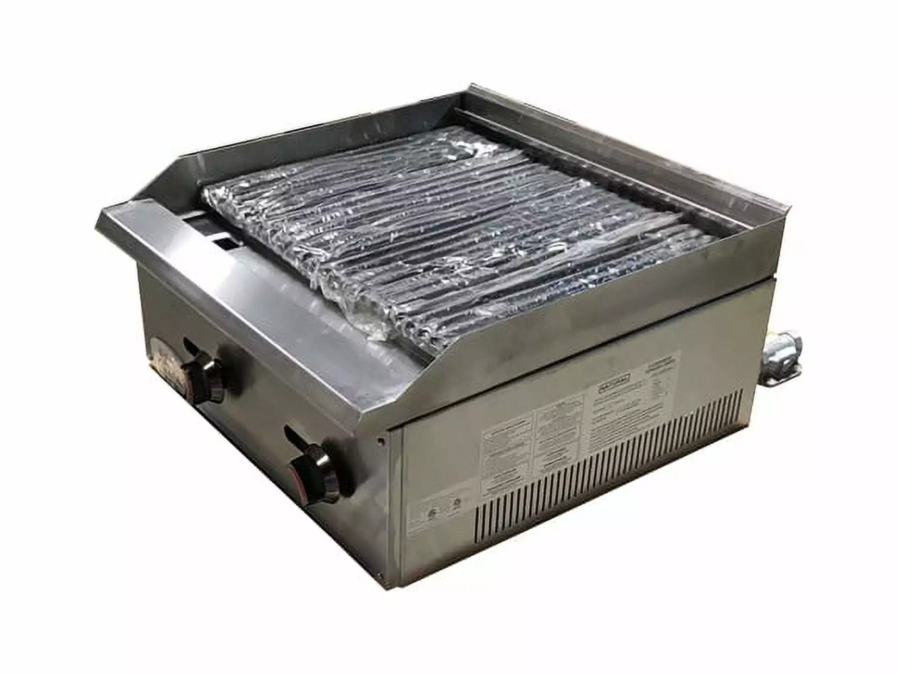 24 Inch Char Broiler Char Grill Charbroiler Radiant Grill Shawarma Restaurant Equipment Cooler Depot