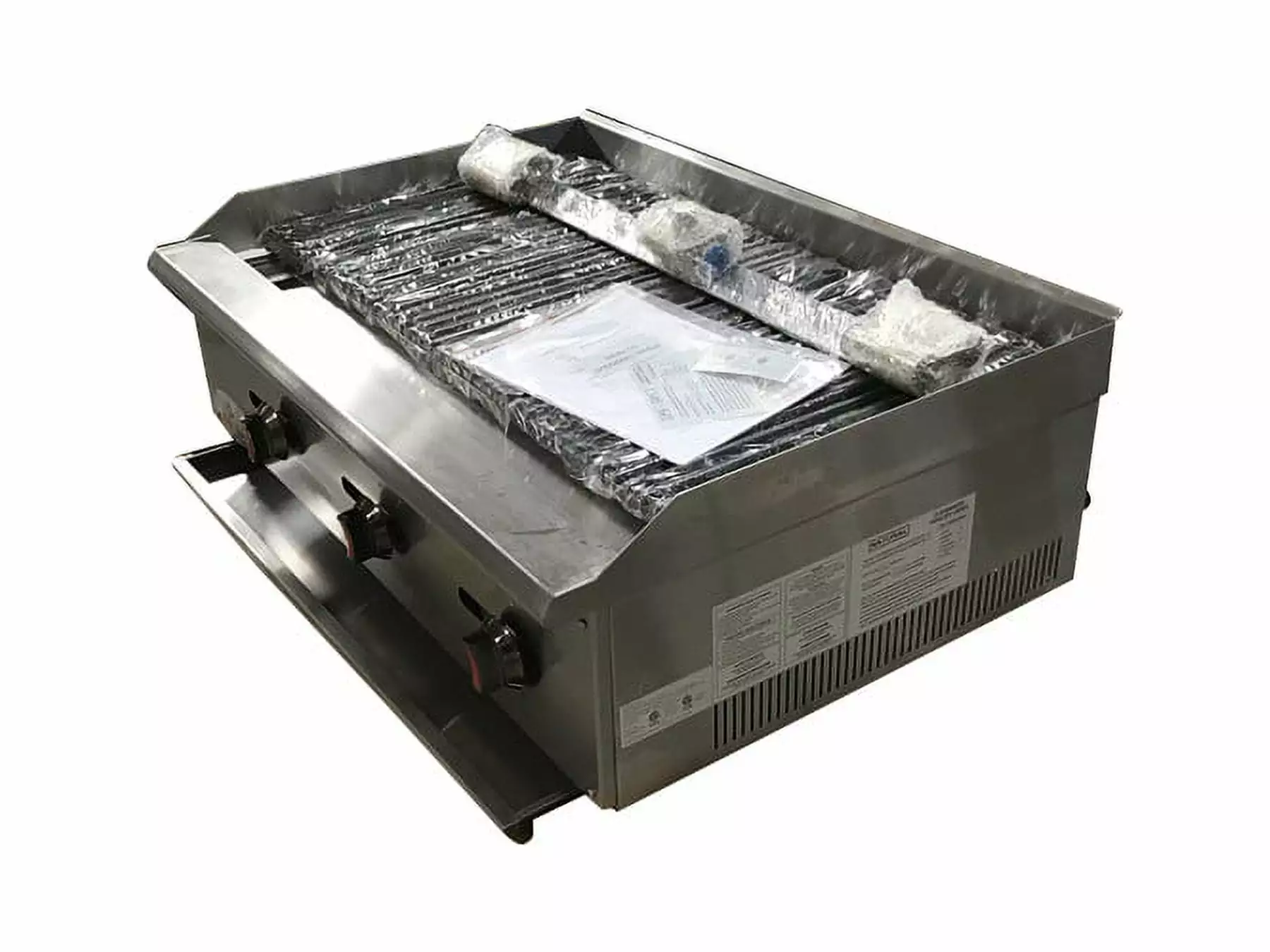 36 Inch Char Broiler Char Grill Charbroiler Radiant Grill Shawarma Restaurant Equipment Cooler Depot