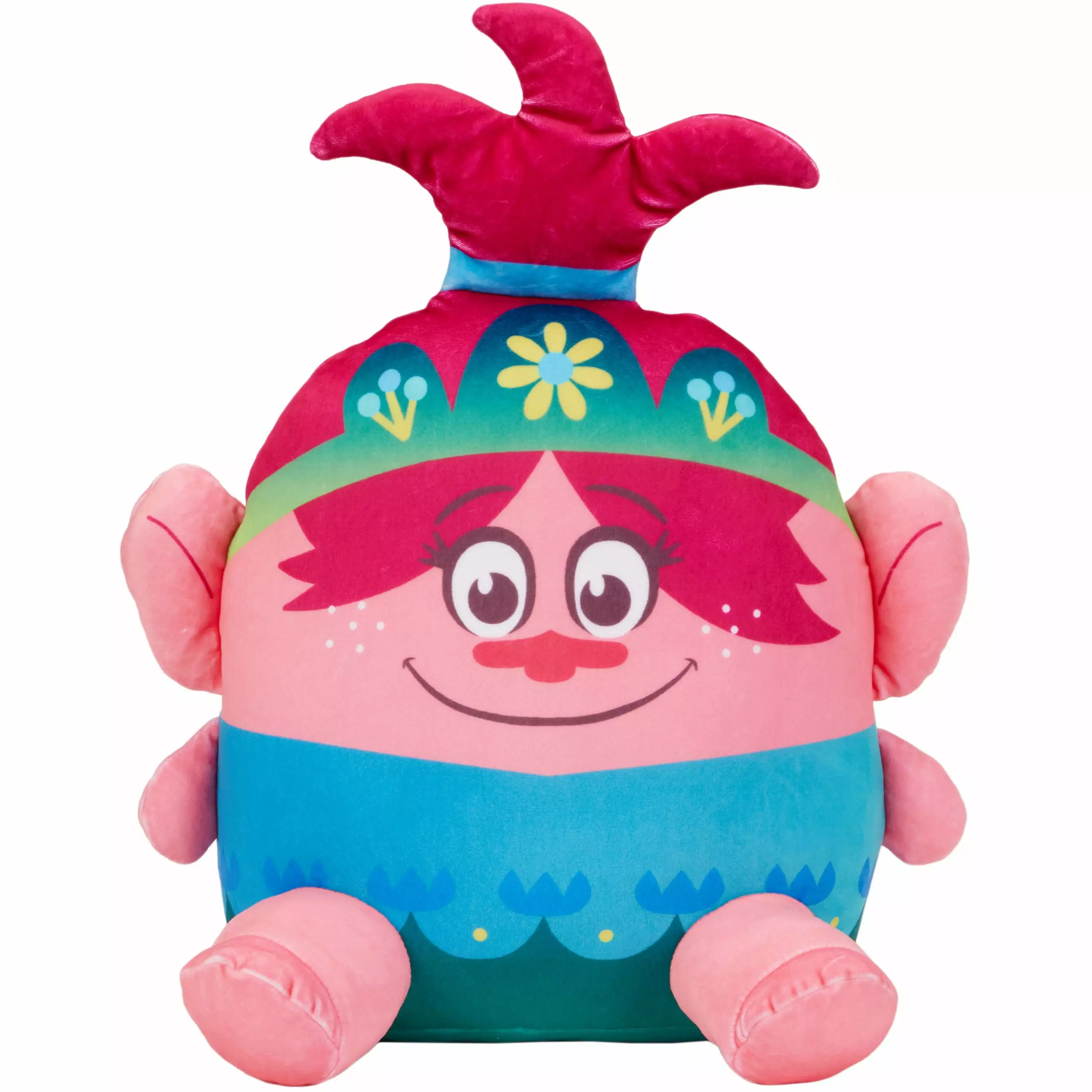 Trolls Poppy Kids Squishy Pillow Decorative Bedding 15 Tall DreamWorks Fans