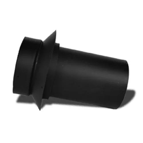 Selkirk DSP6MA Masonry Adapter 6 Inch Black Chimney Pipe Installation