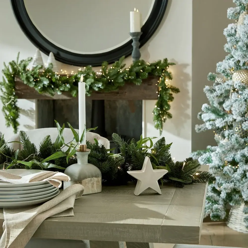 Stoneware Standing Star Decoration - 2024 Release