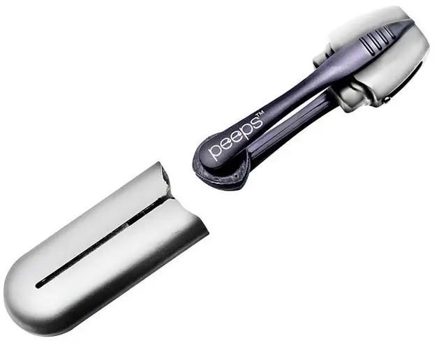 Peeps 2231-WP-103 Grey Carbon Fiber Eyeglass Lens Cleaning Cloth