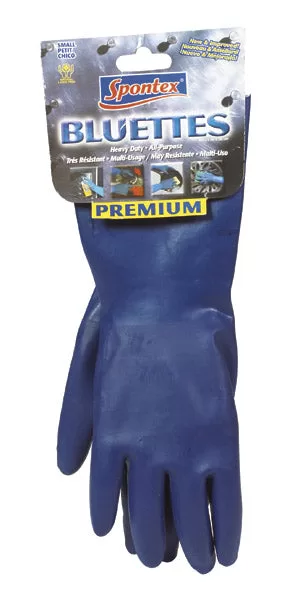 Spontex 17005 Bluettes Small Size Cotton Knit Gloves