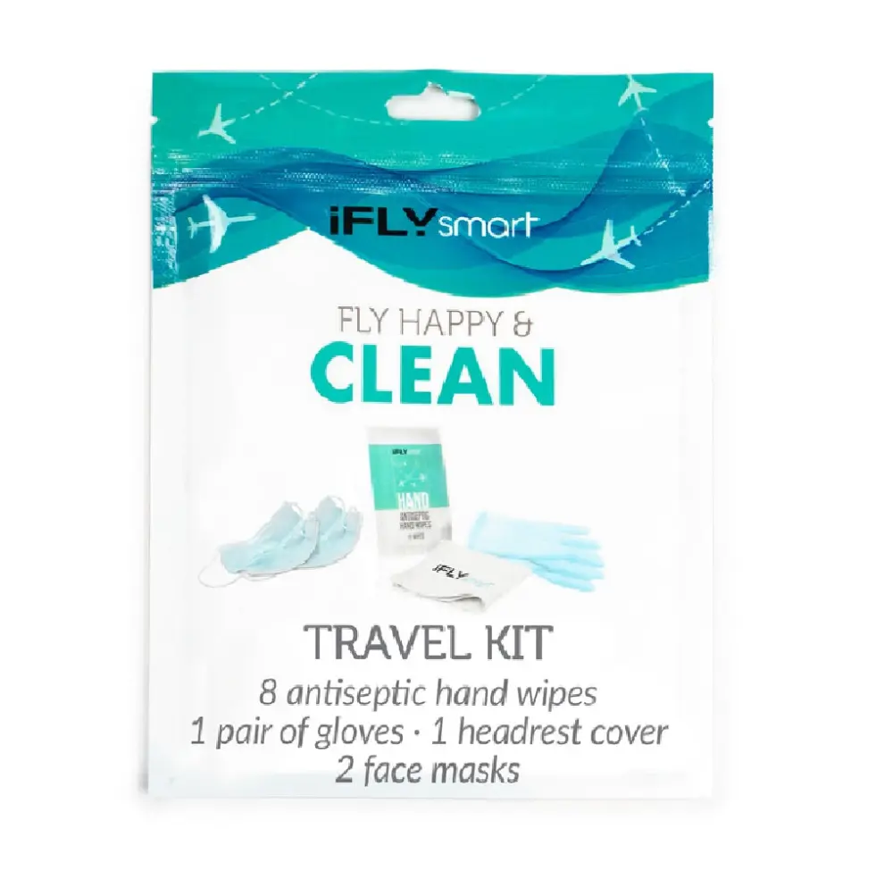 IFLY SMART 9-A001CK Travel Clean Kit Compact Hygiene Solution Travelers