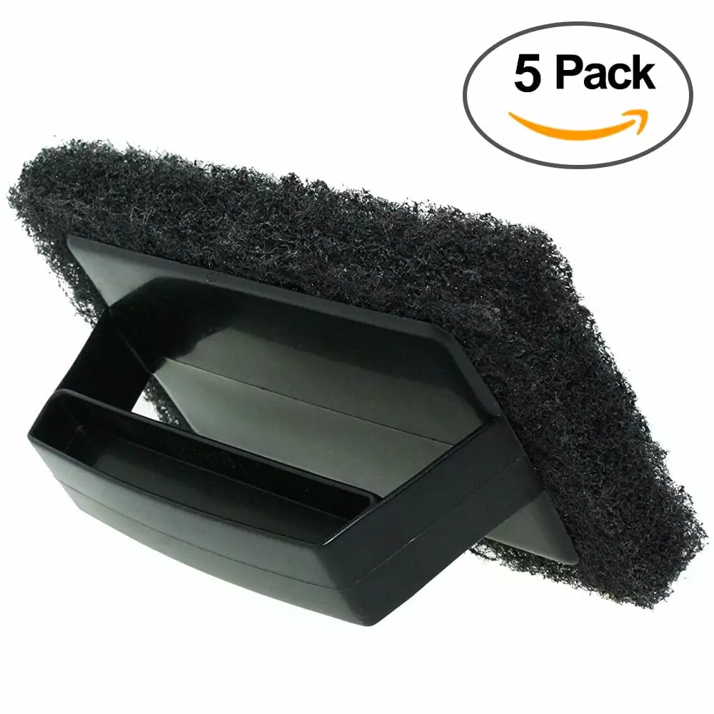 BBQ Grill Grate Cleaner Grill Brush Scrapers Grid Scrub - 5 Pack acdanc