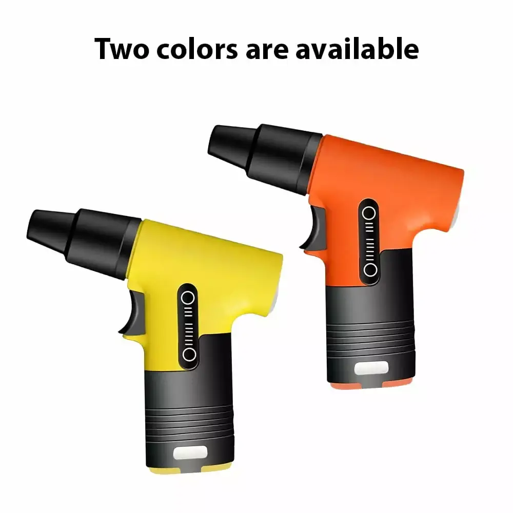 Electric Air Duster Handheld Compressed Air Blower Computers Cars 130000rpm Turbo Fan