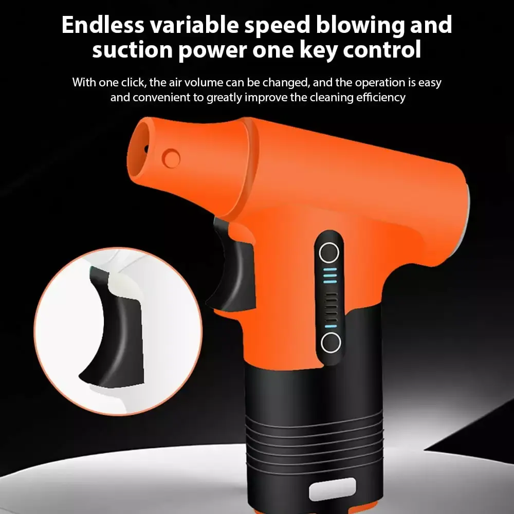 Electric Air Duster and Suction Dual-purpose Removal Tool Cars Computers 130000rpm Turbo Fan