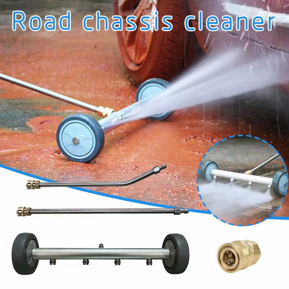 Loopsun Dual-function Water Broom Cleaner Car Chassis and Pavement Cleaning Dual-purpose Cleaning Tool One