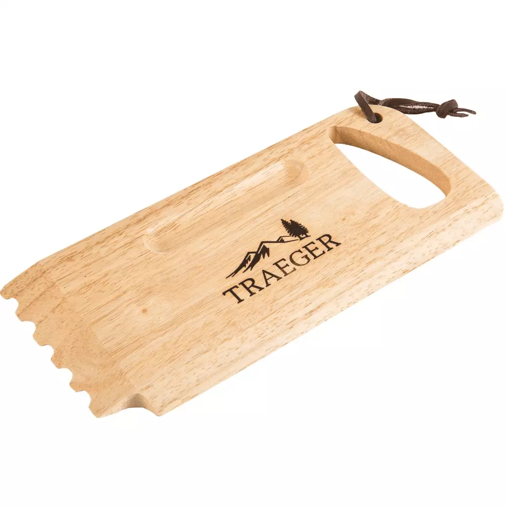 Traeger Grills Wooden Scrape Grill Scraper Easy Cleaning