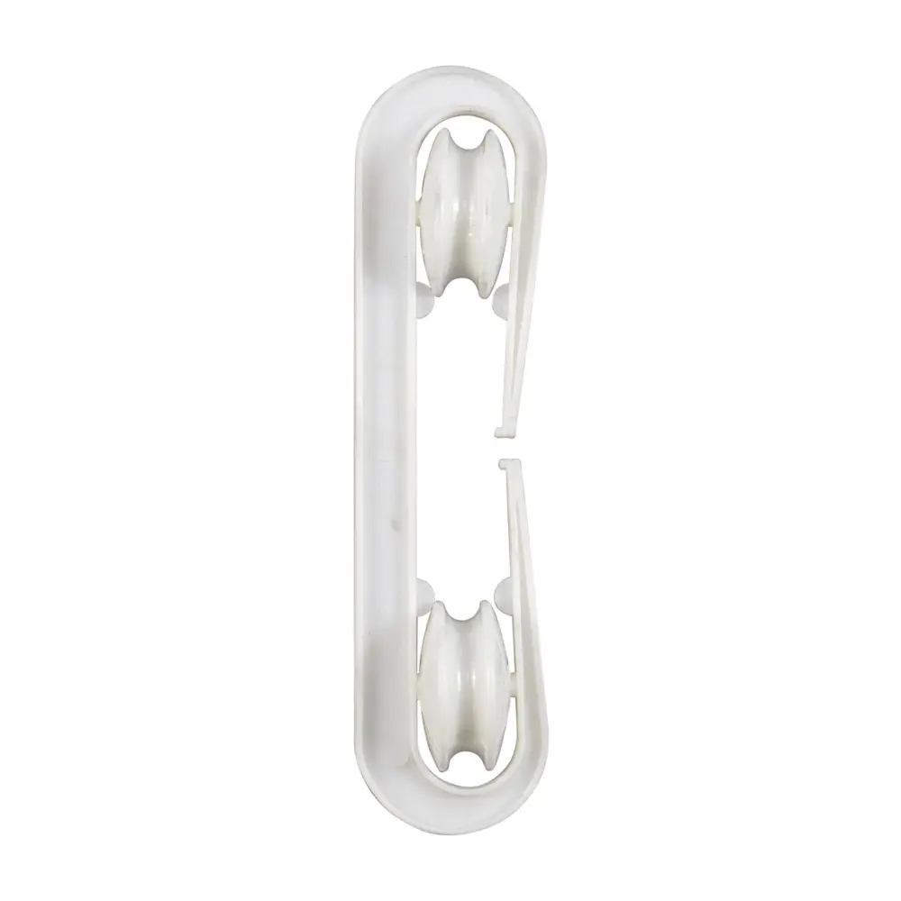7'' White Synthetic Clothesline Spacer Small Spaces