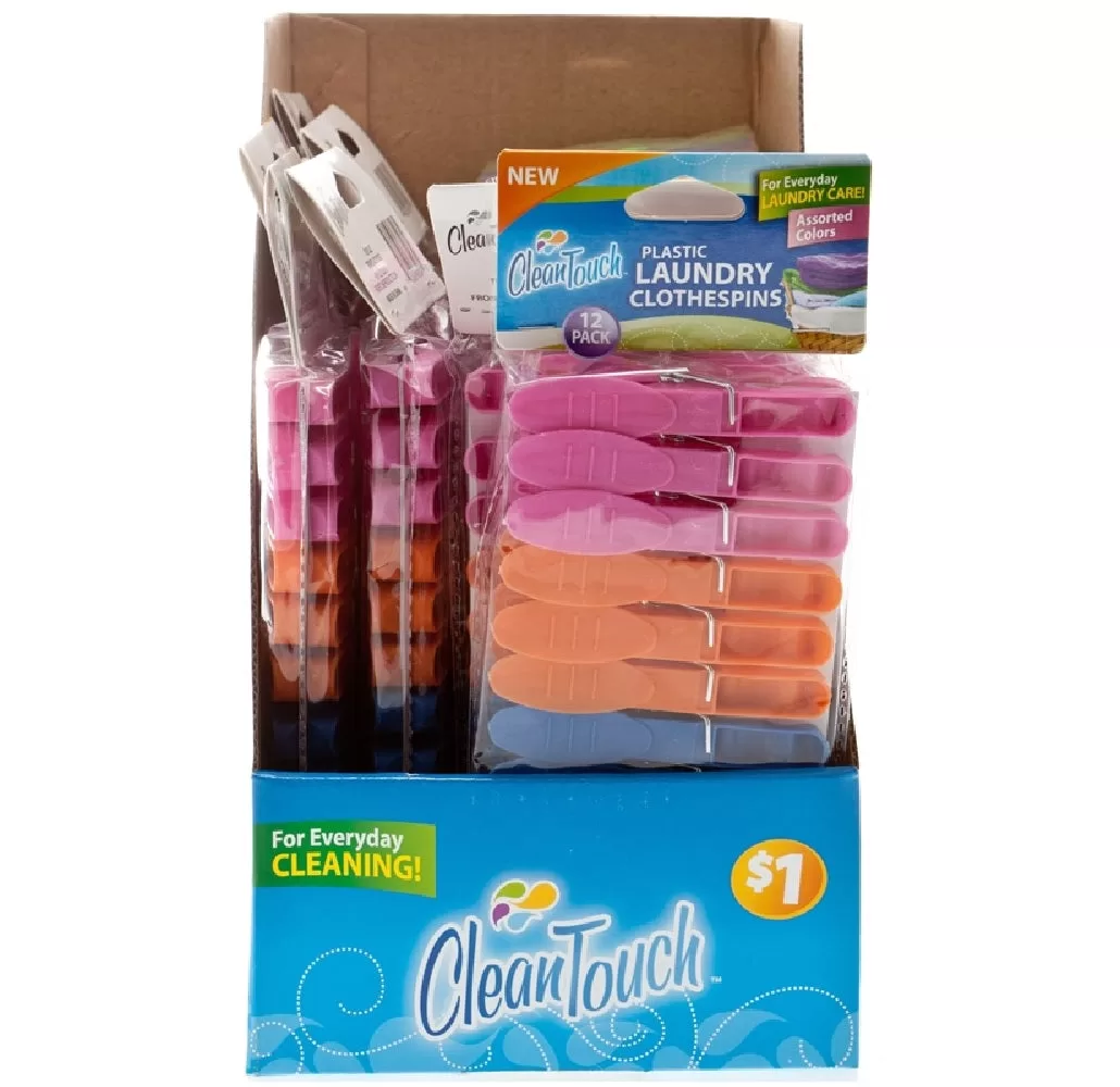 FLP 9637 Plastic Clothes Pin Assorted Colors