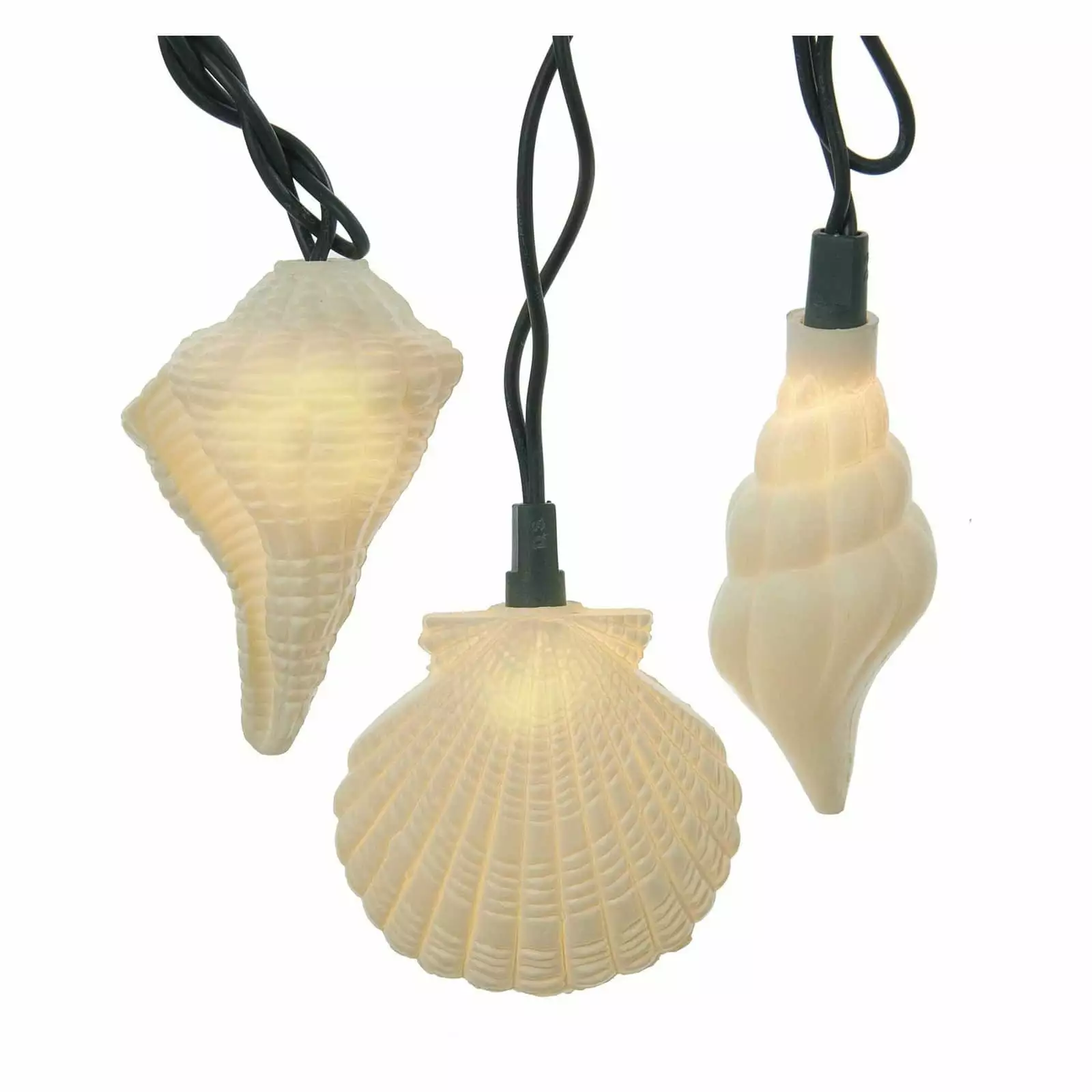 Kurt S. Adler UL 10 Light Shells and Starfish Light Set Coastal Decor