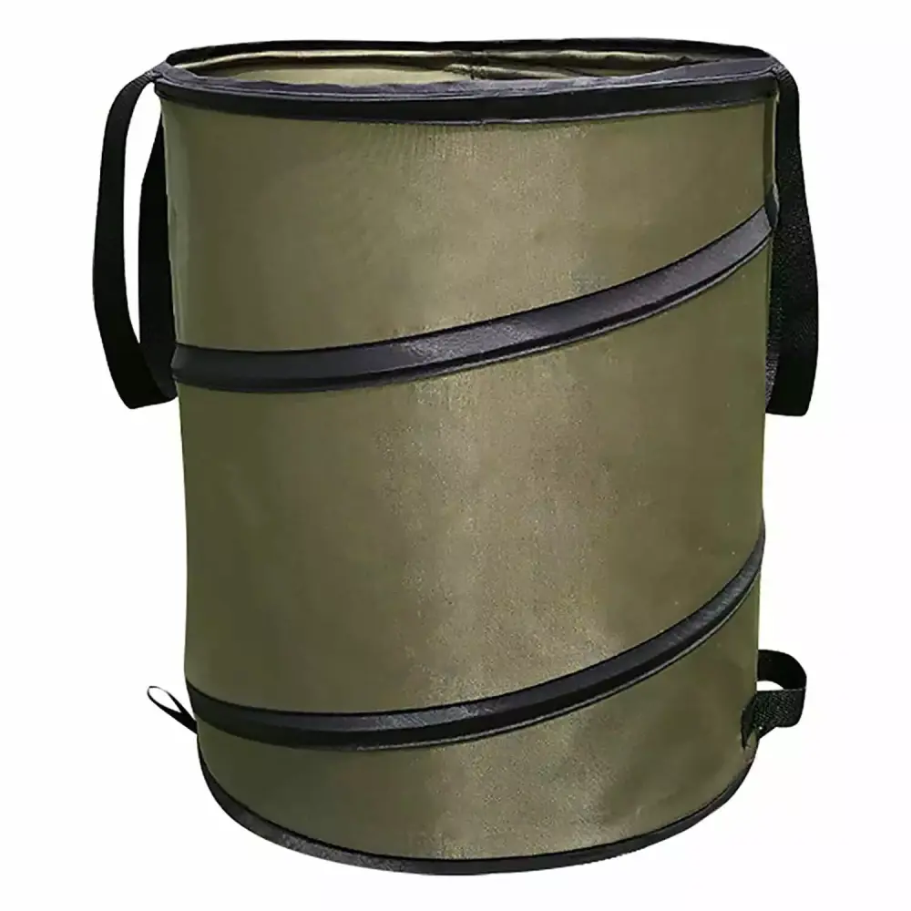 30-Gallon Pop-up Collapsible Laundry Storage Bin Travel-friendly Trash Can