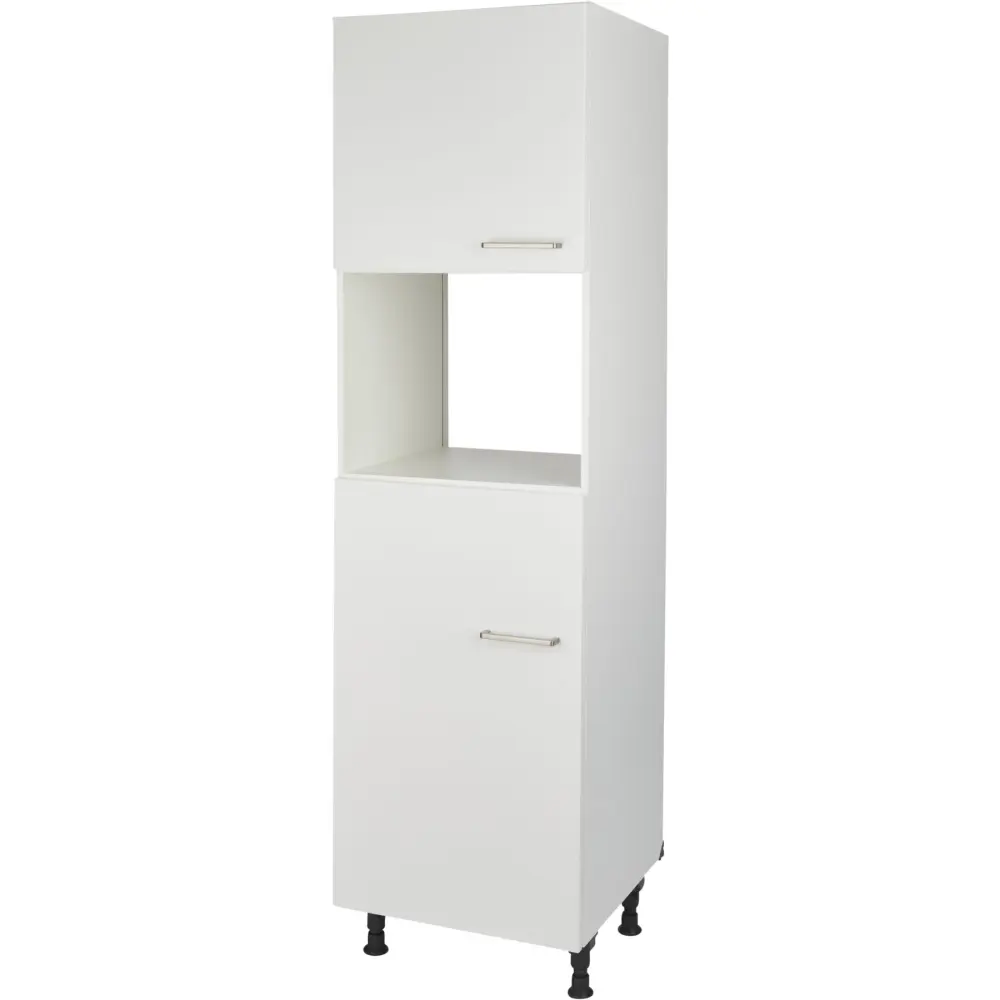 nobilia tall cabinet refrigerator & sleek oven G88MDK-1 appliance conversion