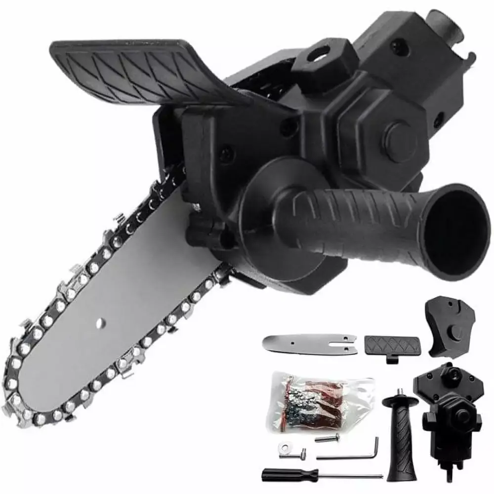Lieonvis Chainsaw Converter Kit Electric Drill Converter Into Electric Chain Saw Travel-friendly Chainsaw Attachment Chain...