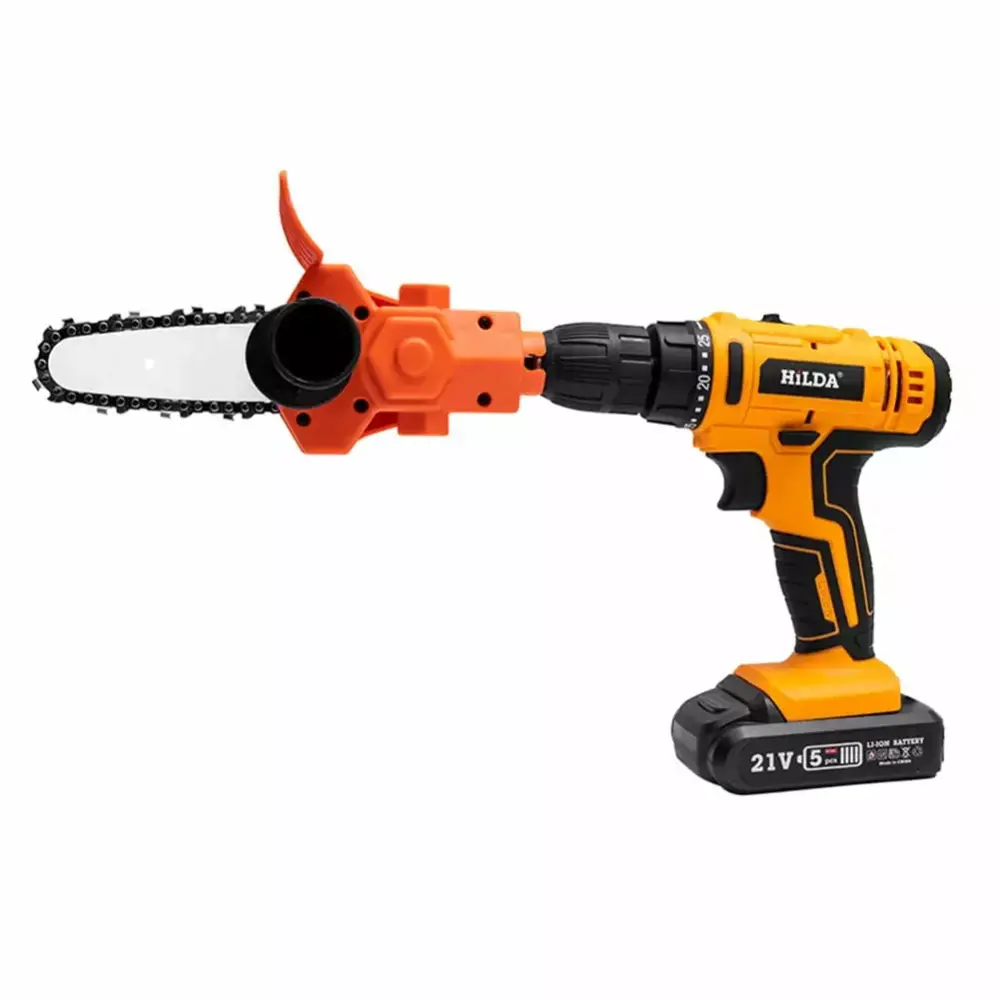 Ltesdtraw Travel-friendly Conversion Head Kits Electric Drill to Electric Chain Saw Modifier One