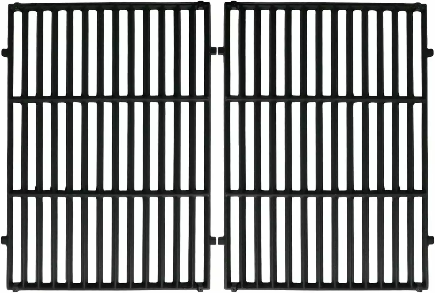 66095 Cooking Grates Weber Genesis II and Genesis II LX 300 Series Gas Grills Cast Iron Replacement JCLMER